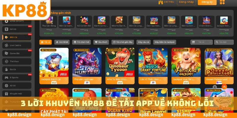 3 lời khuyên KP88 để tải app về không lỗi